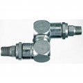 Lincoln Industrial 81387 Universal Swivel, &amp;frac12;"-27 x &amp;frac14;" NPT-