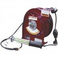 Lincoln Industrial 91035 LED Light Cord Reel, 50', with tool tap-