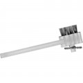 Lisle 11400 Side Terminal Battery Cleaner, stainless steel brushes and coil spring cutters-