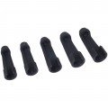 Lisle 12090 5-Piece Line Socket Set, 3/8" drive, black oxide finish-