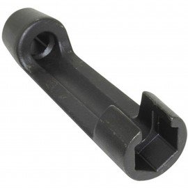 Lisle 12530 Line Socket, 17 mm, 3/8" square drive-