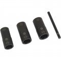 Lisle 13050 Flip Socket Set, 4-piece, metric-