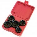 Lisle 13300 Oil Filter Socket, 5-piece, 3/8" drive-
