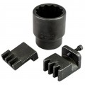 Lisle 22100 Flywheel Holder &amp; Socket for 6.6 L Duramax Engines, 36 mm-