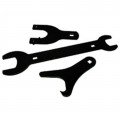 Lisle 43600 Fan Clutch Wrench Set, 3-piece, 36 and 47 mm-
