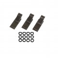Lisle 54870 Harmonic Balancer Puller Jaw Set for 54810 Master Set, Hemi-