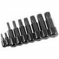 Lisle 60850 Triple Square Set, 9-piece, 4 to 18 mm-