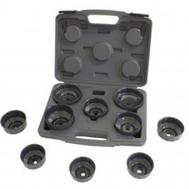 Lisle 61450 End Cap Wrench Set, 10-piece-