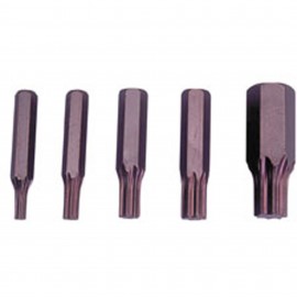 Lisle 62900 Screw Extractor Set, ¼" to ½", 5-piece-
