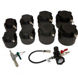Lisle 69930 Turbo Air System Test Kit, with smoke adapter, for cars and light trucks-