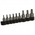Lisle 81000 Torx Plus Bit Set, 9-piece, TP-10 to TP-50-