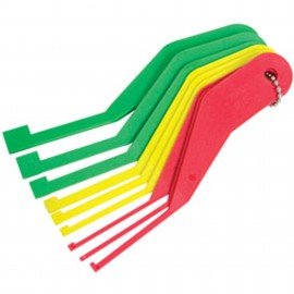 Lisle 81850 Brake Lining Thickness Gauge Set, 9-Piece-