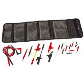 Lisle 82650 Multimeter Accessory Kit, 4 mm connectors, 43" leads-