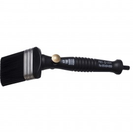 Lisle 89610 Flow Thru Parts Wash Brush, flat brush head, shutoff valve-