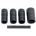 Lock Technologies LT1230 Socket Lugnut Removal Kit, ½" drive, 5-piece-