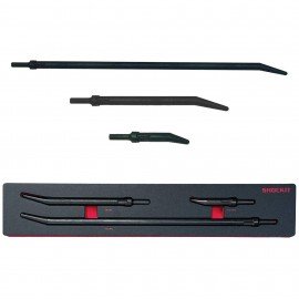 Lock Technologies LT1910PKF Punch Kit, 3-piece, 8 mm radius tips-