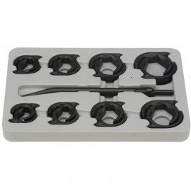 Lock Technologies LT1910XL Crows Foot Set, metric, 16-piece-