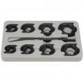 Lock Technologies LT1910XL Crows Foot Set, metric, 16-piece-