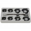 Lock Technologies LT1910XL Crows Foot Set, metric, 16-piece-