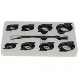 Lock Technologies LT1920XL Line Wrench Set, 16-piece, SAE-