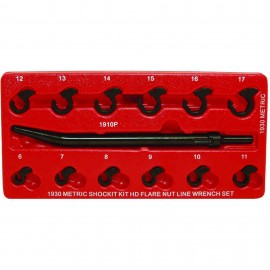 Lock Technologies LT1930 Line Wrench Set, 13-piece, metric-