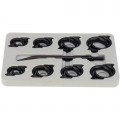 Lock Technologies LT1930XL Line Wrench Set, 16-piece, metric-