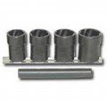 Lock Technologies LT4240 Locking Lugnut Twist Socket Removal Kit, ½" drive, 5-piece-