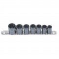 Lock Technologies LT4800 Twist Socket Oil Drain Plug Removal System, 3/8" Drive, 7-piece-