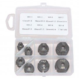 Lock Technologies LT991 Hollow End Line Taps, 8-piece kit-