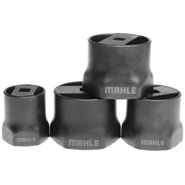 MAHLE 4858012700 Truck Wheel Bearing Locknut Socket Set, 21-piece, 6-point-