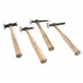 Martin Tools 694K Body and Fender Repair Tool Set, 4-piece, wood handles-