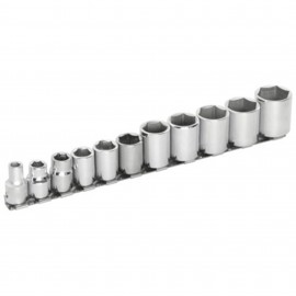 Martin Tools B11K Socket Set, 3/8" drive, 11-piece-