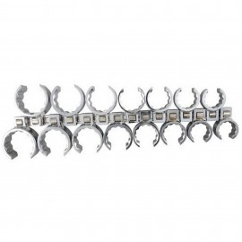 Martin Tools BC13 km Crowfoot Socket Set, 13-piece, 12-point flare nut-
