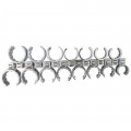 Martin Tools BC13 km Crowfoot Socket Set, 13-piece, 12-point flare nut-