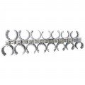 Martin Tools BC13 km Crowfoot Socket Set, 13-piece, 12-point flare nut-