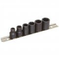 Martin Tools IB6K Impact Socket Set, 3/8" drive, 6-point-