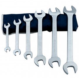 Martin Tools OE6K Double Head Open End Wrench Set, 6-pack, fractional-