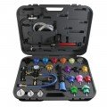 Mastercool 43301-A 27 Piece Master Radiator Pressure Test Kit, 0 to 35 psi test range-
