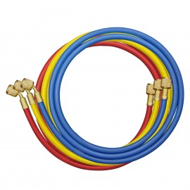Mastercool 47360 High Pressure Charging Hose Set with Standard Fittings, 1/4 SAE-