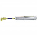 Mastercool 53123 Refillable UV Dye Injector, for R134a and ¼" FL systems, 2 oz dye-