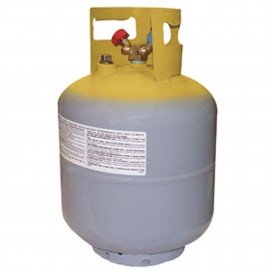 Mastercool 66010 Recovery Cylinder, 50 lbs, without float switch-