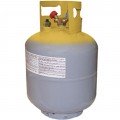 Mastercool 66011 Recovery Cylinder, 50 lbs, with float switch-