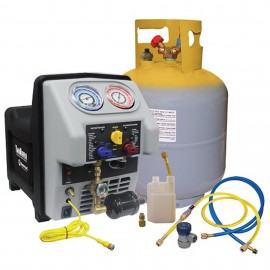 Mastercool 69365 Recovery Machine, oil-less, with tank-