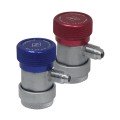 Mastercool 82834-E Manual Quick Coupler, high side, R134a, 1/4&amp;quot; FL-M x 16 mm-