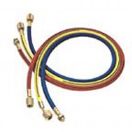 Mastercool 84336 Hose Set, 36", ½" ACME-F x 14 mm-M auto fittings-