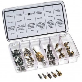 Mastercool 91337 Valve Core Repair Kit, R12/R134A, 51-piece-