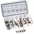 Mastercool 91337 Valve Core Repair Kit, R12/R134A, 51-piece-