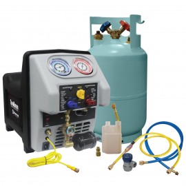 Mastercool MAS69360 Refrigerant Recovery System, with oil separation module, 1/2 HP-