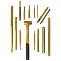 Mayhew Tools 61369 Brass Set, 15-Piece, non-sparking-