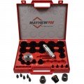 Mayhew Tools 66006 Hollow Punch Set, Metric, 31-piece-